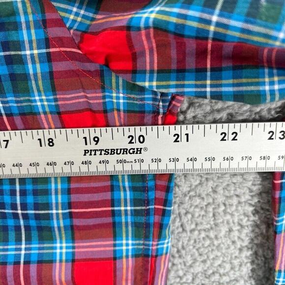 Vineyard Vines Button Down Classic Fit Tucker Shirt Red Plaid Mens Medium M - Picture 6 of 15
